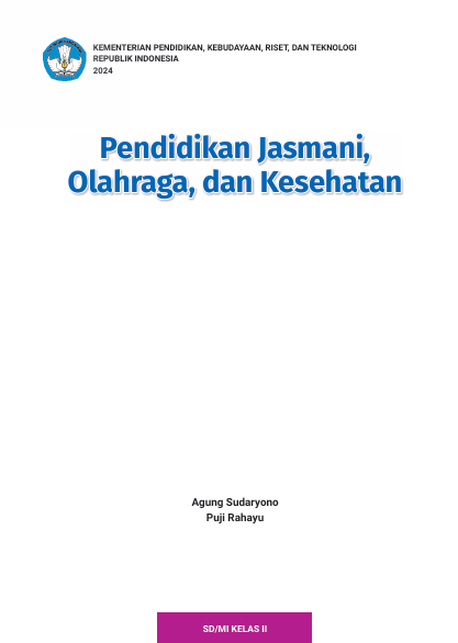 Pendidikan Jasmani, Olahraga, dan Kesehatan untuk SD/MI Kelas II